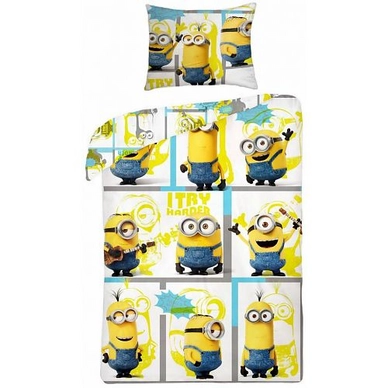 Dekbedovertrek Minions Harder II Katoen