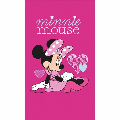 Strandlaken Disney Minnie Mouse Hart