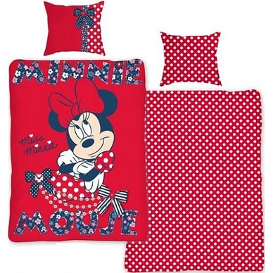 Dekbedovertrek Minnie Mouse Dots Katoen
