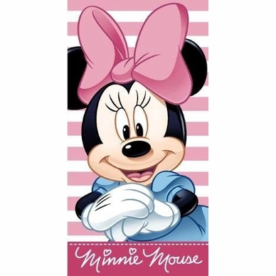 Strandlaken Disney Minnie Mouse Stripe