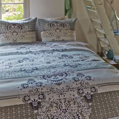 Parure de Lit Beddinghouse Beaumont Vert Menthe Coton