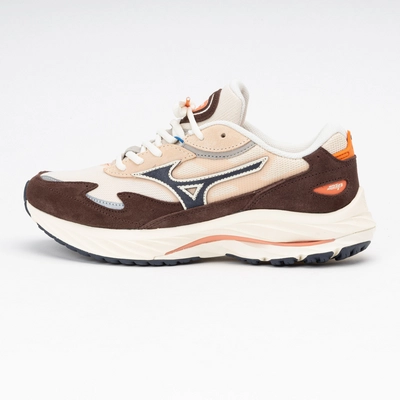 Mizuno Wave Rider Beta Mother of Pearl / India Ink / Chicory Coffee