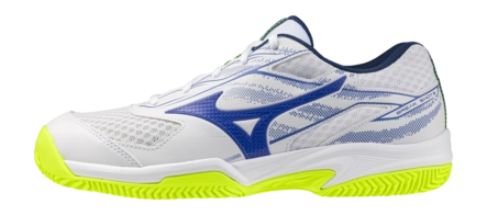 Mizuno Unisex Break Shot 5 CC White/Dazzling Blue/Lightning Yellow