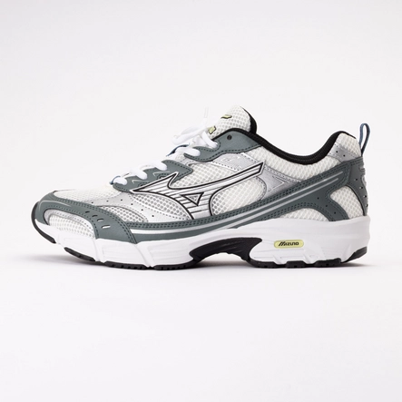 Mizuno Unisex MXR Snow White/Silver/Balsam Green | Sneaker