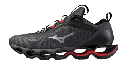 Mizuno Unisex Wave Prophecy 13.2 Quiet Shade/Silver/Barbados Cherry