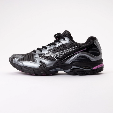 黒潮 Portfolio du 20eme anniversaire Mizuno Unisex Wave Rider 10 Black Sand/Black/Chicory Coffee 26