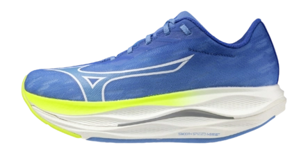 Mizuno Dames Wave Rebellion Flash 3 Ultramarine/Dazzling Blue/Fortune Yellow