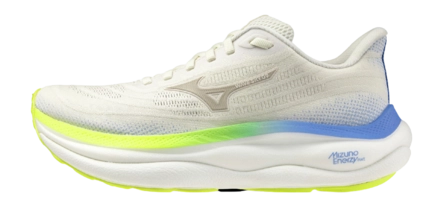Mizuno Dames Wave Sky 9 Snow White/Silver Birch/Ultramarine