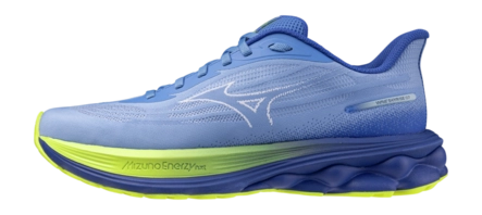 Mizuno Dames Wave Skyrise 7 Ultramarine/White/Dazzling Blue