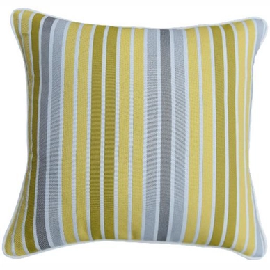 Sierkussen Miloo Home Elson Yellow Stripes (45 x 45 cm)