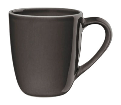 Mok ASA Selection Semana With Handle Caviar Anthracite 250 ml