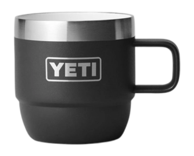 Mug Espresso Yeti Black 6 Oz (177 ml) (Lot de 2)