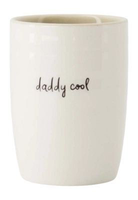 Mok Zusss Daddy Cool Wit / Zand / Zwart 290 ml