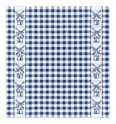 Theedoeken DDDDD Molens Blauw (Set van 6)