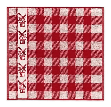 Keukendoeken DDDDD Molens Rood (set van 6)