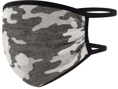 Gezichtsmasker Skafit X-Static Met Zilvergaren Camouflage Grijs