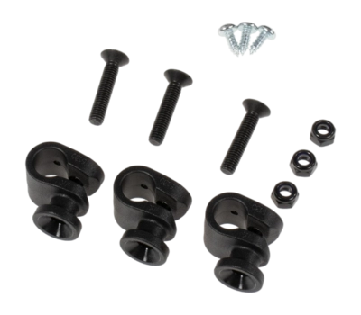 Montageklemmen Ortlieb QL3.1 Quick Rack Black