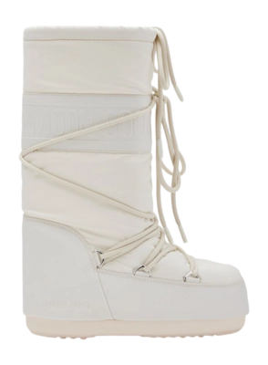 Schneestiefel Moon Boot Icon Rubber Damen Cream