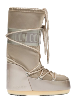 Bottes de neige Moon Boot Femme Icon Glance Platinum
