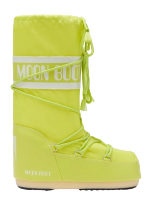 Schneestiefel Moon Boot Icon Nylon Kinder Cyber Lime