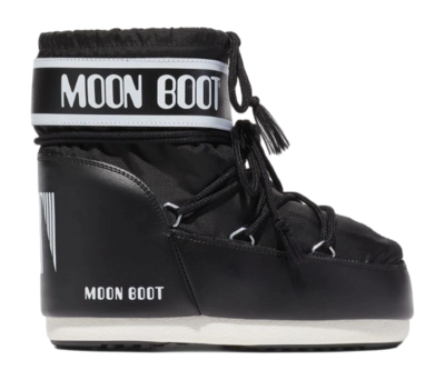 Schneestiefel Moon Boot Icon Low Nylon Damen Black