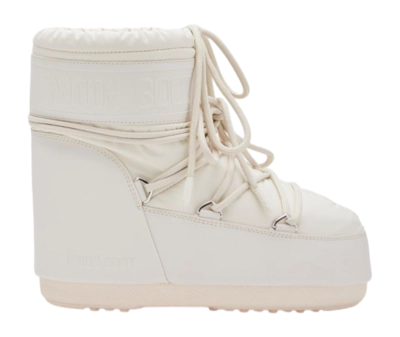 Bottes de Neige Moon Boot Women Icon Low Rubber Cream