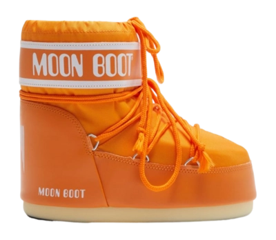 Bottes de Neige Moon Boot Women Icon Low Nylon Sunny Orange