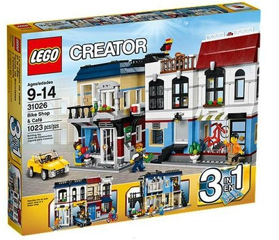 Fietswinkel & Café LEGO Creator