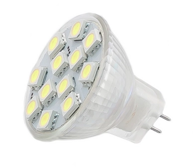 MR11 (GU4, G4) LED Spot 12-24 Volt 2,4 Watt (Vervangt 15-20W)