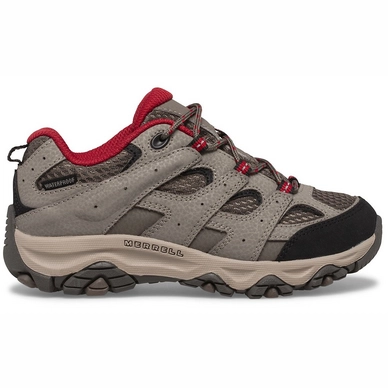 Wandelschoen Merrell Kids MOAB 3 Low Wide Waterproof Boulder Red