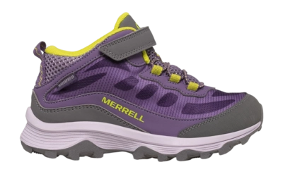 Wandelschoen Merrell Kids MOAB Speed Mid A/C Waterproof Grape Cadet