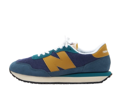New Balance MS237LX1 Mountain Teal / Gold