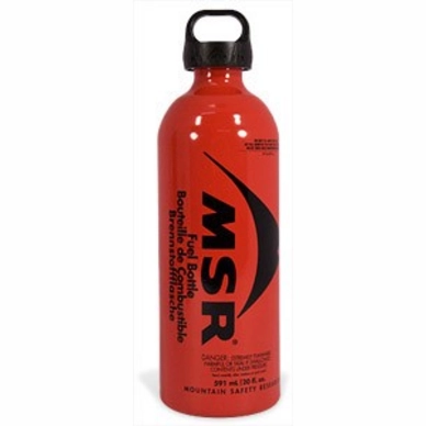 Gasfles MSR Fuel Bottle CRP Cap 20 OZ