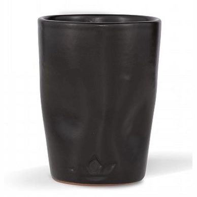 Kaffeebecher Dutchdeluxes Dented Mug Black Matt 300ml (4-Delig)
