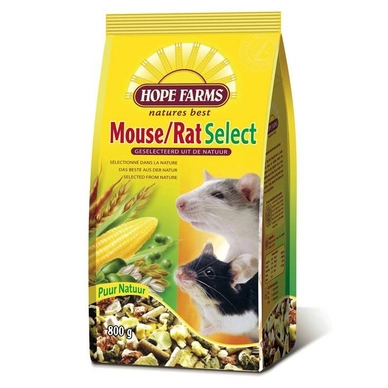 Muizen / Ratten Voeding Hope Farms Select 800 g