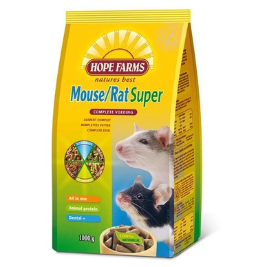Muizen / Ratten Voeding Hope Farms Super 1 kg