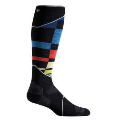 Ski Socks Sockwell Men's Medium Compression Black Multicolour