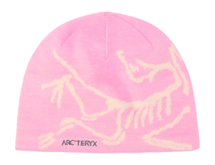 Muts Arc'teryx Unisex Bird Head Toque Pineberry / Sea Salt Nauwsluitende pasvorm