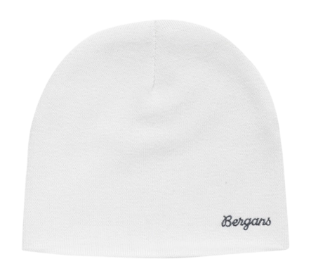 Muts Bergans Unisex Allround Mid Warm Merino Beanie Arctic White