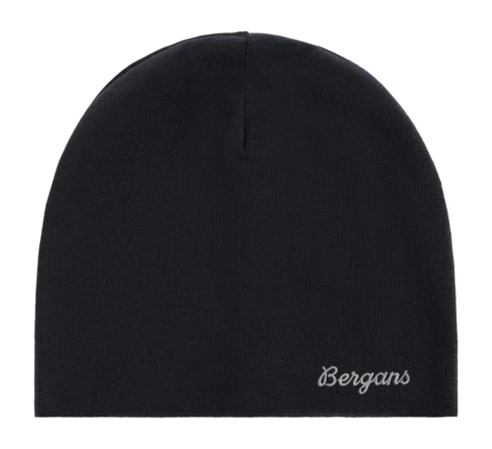 Muts Bergans Unisex Allround Thin Merino Beanie Dark Shadow Grey