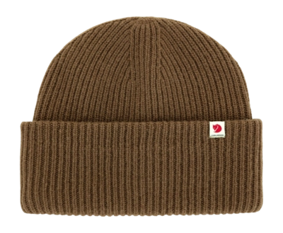 Muts Fjällräven Unisex Heavy Beanie Dark Oak