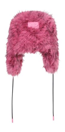 Muts Goldbergh Women Cher Fluffy Hat Pink Cosmos