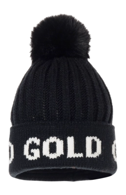Muts Goldbergh Women Hodd Beanie Black/White
