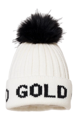 Muts Goldbergh Women Hodd Beanie White/Black