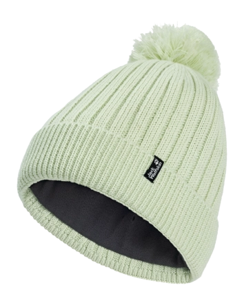 Muts Jack Wolfskin Unisex Pom Pom Beanie Melon L TEXASHIELD PRO