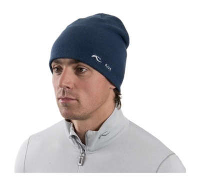 Muts KJUS Unisex K-KJUS Logo Beanie KJUS Navy Stretch Fit