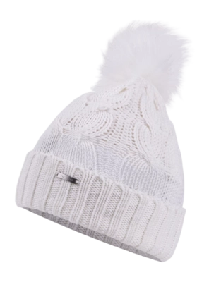 Muts KJUS Women POM Beanie Cream Stretch Fit