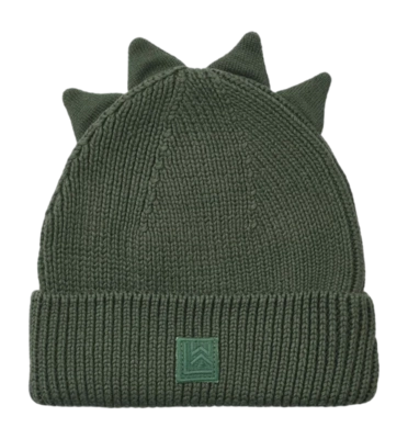 Muts Liewood Kids Gina Dino Beanie Hunter Green (3/4 Jaar)