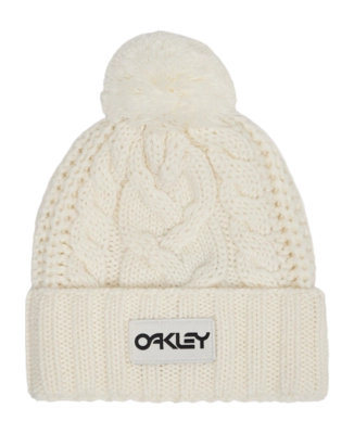 Muts Oakley Women Harper Pom Beanie Arctic White/Blackout