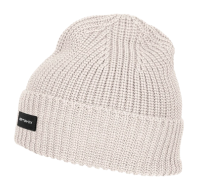 Muts Ortovox Unisex Cozy Rib Beanie White Tea